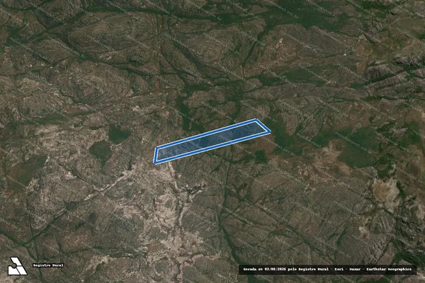 Imagem de satélite de FAZENDA ARRENEGADO - Parte 10 em Diamantina - MG