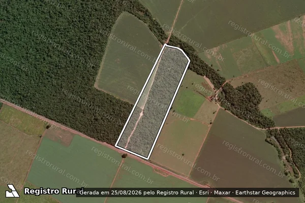 Imagem de satélite de Fazenda Dourados - Parte 1 em Porto dos Gaúchos - MT