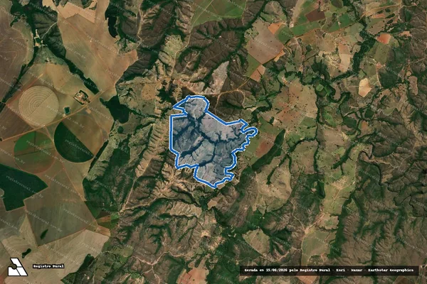 Imagem de satélite de FAZENDA BONITO DE CIMA, SANTO ANTÔNIO - 001 em Coromandel - MG