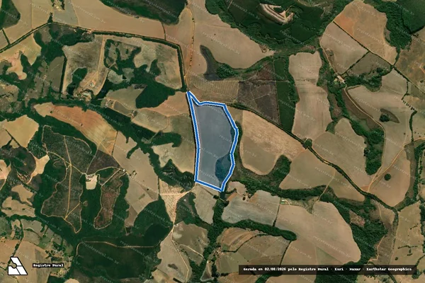 Imagem de satélite de Fazenda da Lagoa - II em Piedade do Rio Grande - MG