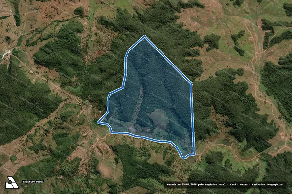 Imagem de satélite de FAZENDA SERRA ALTA - Parte 1 em Arame - MA