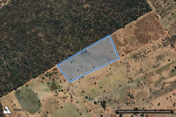 Imagem de satélite de FAZENDA PÉ DE SERRA (VOLTA DA SERRA) - Parcela 14 em Verdelândia - MG
