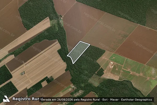 Imagem de satélite de LOTE Nº 4-B - LOTE Nº 4-B em Sinop - MT