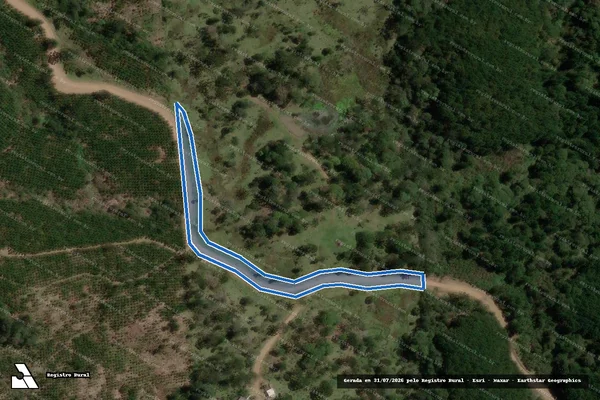 Imagem de satélite de Fazenda Santa Gema em União da Vitória - PR