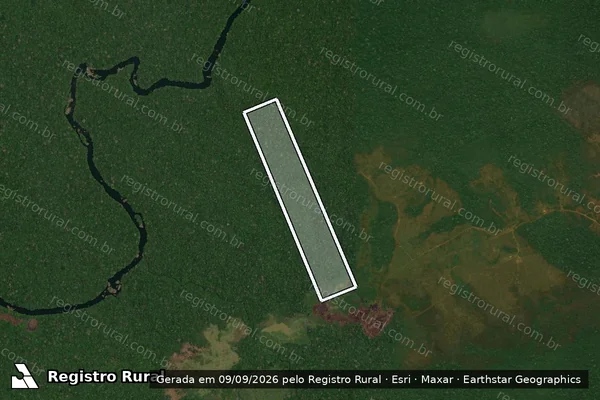 Imagem de satélite de LOTE 604 - P.A ACARI - GLEBA ACARI - SETOR VICINAL NOVA CANAÃ / LOTE 604 - P.A ACARI - GLEBA ACARI - SETOR VICINAL NOVA CANAÃ