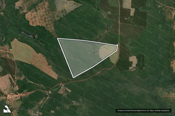 Imagem de satélite de FAZENDA SÃO JOSÉ - Gleba I em Bonito - BA