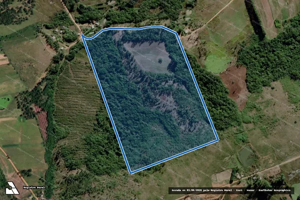 Imagem de satélite de PA Fazenda São Pedro ? Lote 23B - LOTE 23B em Eldorado do Sul - RS