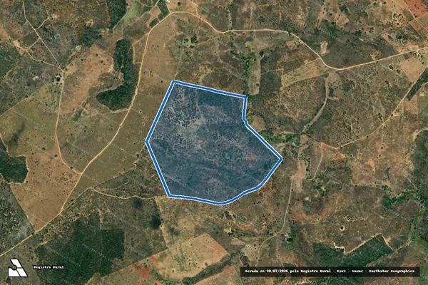 Imagem de satélite de FAZENDA RIACHO GRANDE - Parte 1 em Miguel Calmon - BA