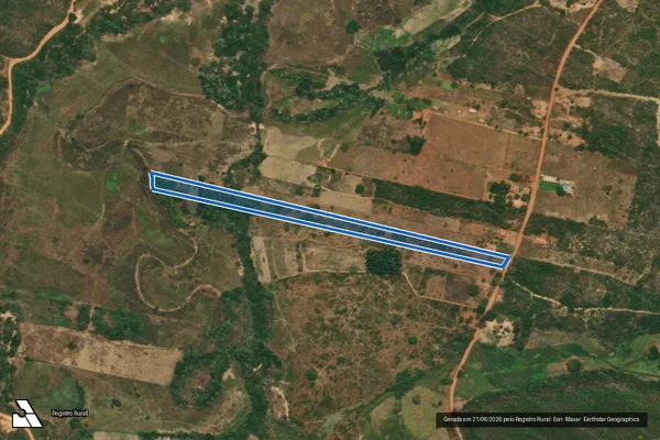Imagem de satélite de FAZENDA BOA VISTA / GLEBA "B"