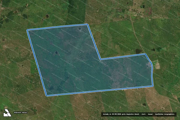 Imagem de satélite de FAZENDA ÁGUA BRANCA - Parte 2 em Lago Verde - MA