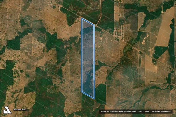 Imagem de satélite de FAZENDA SENHOR DO BONFIM  - Parte III em Redenção - PA