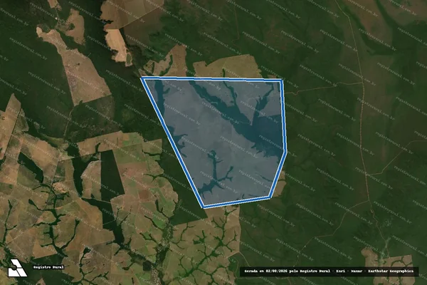 Imagem de satélite de FAZENDA CAMARGO - Parte III em Nortelândia - MT
