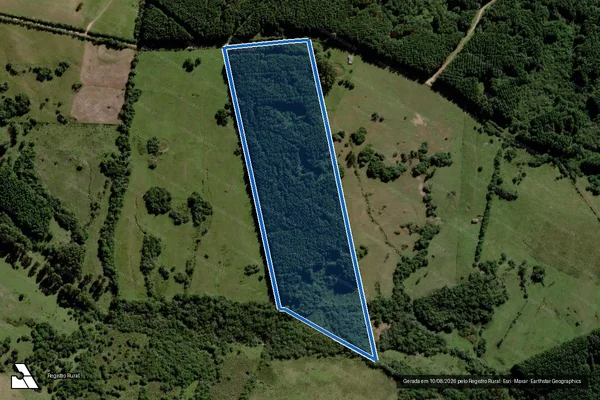 Imagem de satélite de FAZENDA SANTA CATARINA-02 - AREA-3 em Piratini - RS