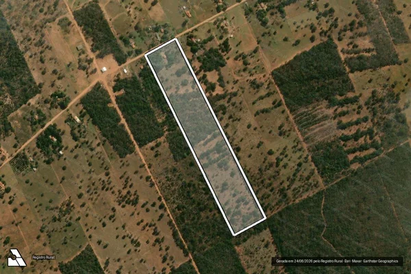 Imagem de satélite de ACRIPAN ? Gleba A - Lote 10 em Rochedo - MS