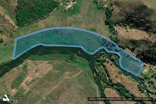 Imagem de satélite de FAZENDA GRUMARIM - Parte 2 em São Fidélis - RJ