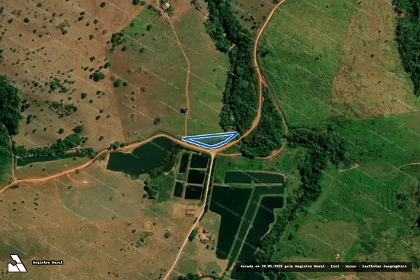Imagem de satélite de LOTE 60A - GLEBA RIO BRANCO - SETOR RIO BRANCO IV - ÁREA 3 em Alta Floresta D'Oeste - RO
