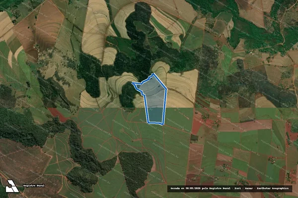 Imagem de satélite de Fazenda Cafelândia - GLEBA G em Araraquara - SP