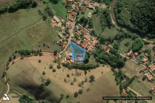Imagem de satélite de RECANTO DOS BORGES - RECANTO DOS BORGES em São Bento do Sapucaí - SP