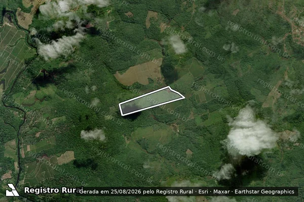 Imagem de satélite de Fazenda Zurigo - Parte 1 em Una - BA