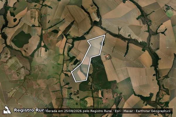 Imagem de satélite de FAZENDA AGROPECUÁRIA SÃO FRANCISCO S/A em Rio Verde - GO