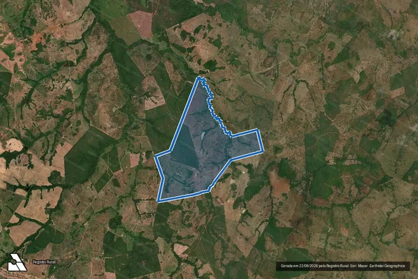 Imagem de satélite de FAZENDA BELCHIOR e SÃO JOAQUIM / Parte 1 em Amaralina - GO