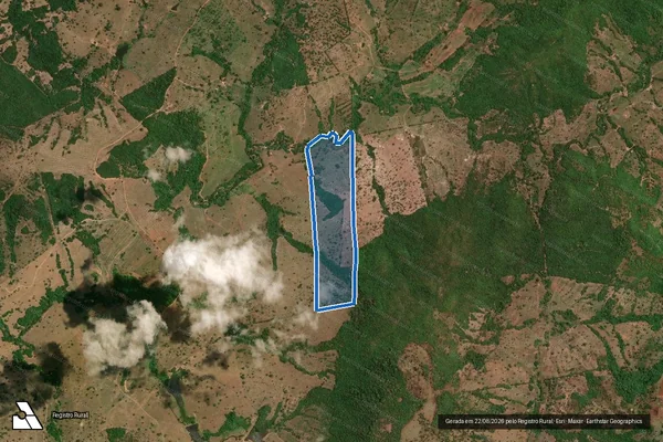 Imagem de satélite de GUARIROBAL - Fazenda Guarirobal em Morrinhos - GO