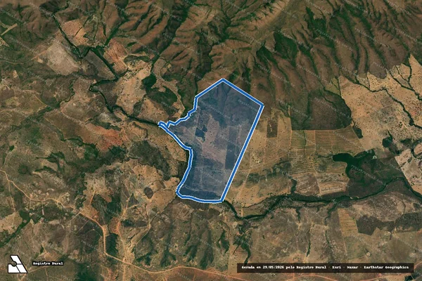 Imagem de satélite de FAZENDA JORDANA em Alto Paraíso de Goiás - GO