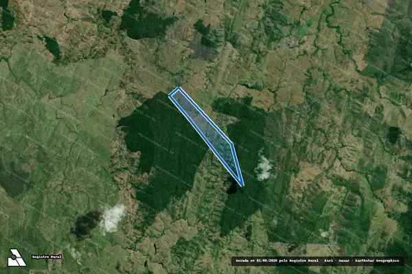 Imagem de satélite de Fazenda Palmeiral II - FAZENDA PALMEIRAL II em Ibicuí - BA