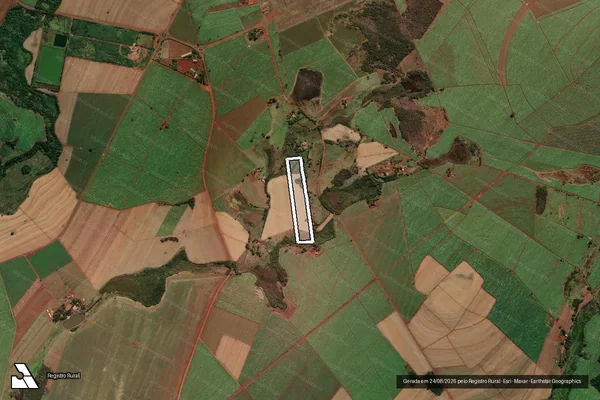 Imagem de satélite de FAZENDA AREINHA - GLEBA C em Morro Agudo - SP