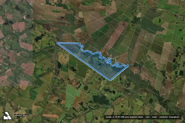 Imagem de satélite de AGUA BOA em Santa Maria - RS