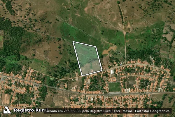 Imagem de satélite de CHÁCARA SÃO FRANCISCO - em Buritirana - MA
