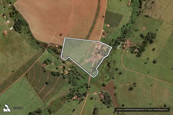 Imagem de satélite de Fazenda Água Espraiada - Parte 5 em Itapuranga - GO