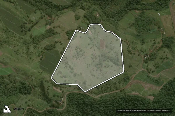 Imagem de satélite de Lote 247 ? PA 8 de Abril - Lote 247-1 em Jardim Alegre - PR