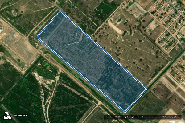 Imagem de satélite de FAZENDA SANTA CARMEM II ? PARTE 02 - Parte 3 em Porto Murtinho - MS