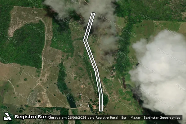 Imagem de satélite de FAZENDA SUZANA - Parcela 1 em São Sebastião do Passé - BA