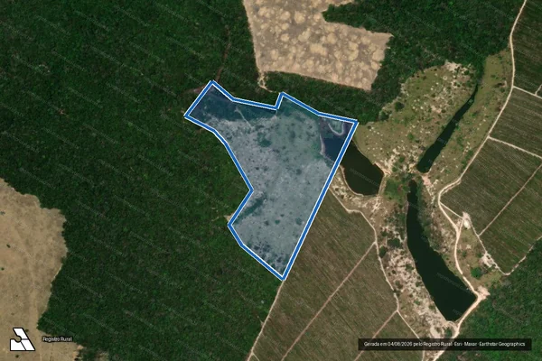 Imagem de satélite de Fazenda Lubiana - Mercedes em Nova Venécia - ES