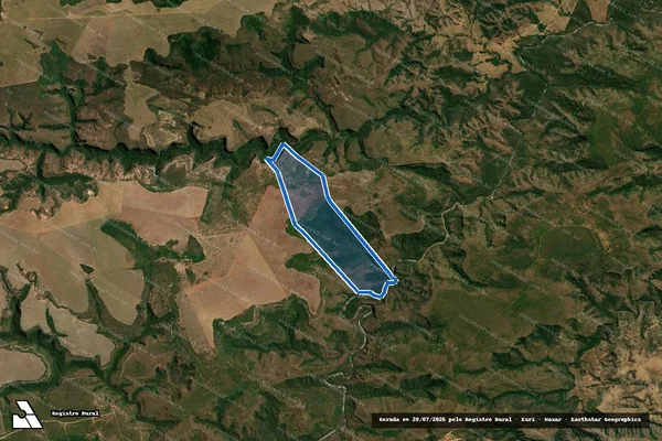 Imagem de satélite de FAZENDA BOA VISTA - PARTE 1 em Guiratinga - MT