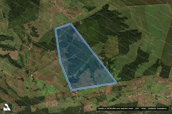Imagem de satélite de GLEBA LAGOA DO CESAR  A. B. C. D em Barra do Corda - MA