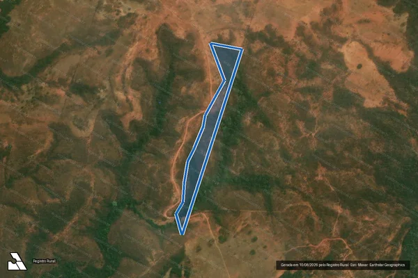 Imagem de satélite de FAZENDA BURACOS - AREA 4 em Caiapônia - GO