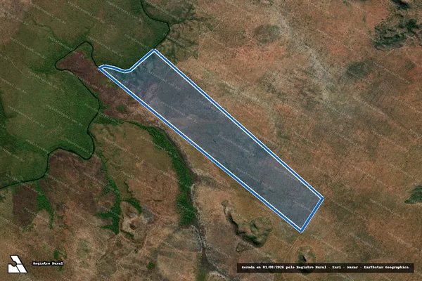 Imagem de satélite de FAZENDA SANTA MARIA - LOTE Nº 08 - 001 em Balsas - MA