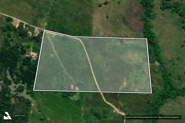 Imagem de satélite de FAZENDA PACIÊNCIA - Parte 1 em Coração de Maria - BA