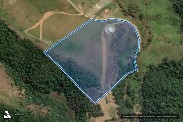 Imagem de satélite de Fazenda Rio Monteiro - PARCELA 01 em Cruzeiro - SP