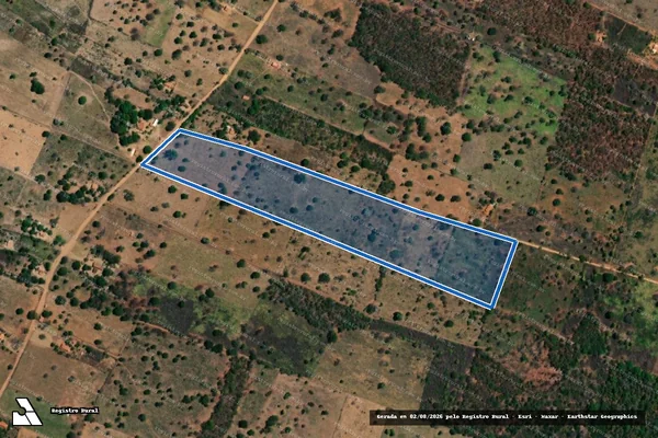 Imagem de satélite de FAZENDA BOA VISTA - Parte 1 em São Francisco - MG