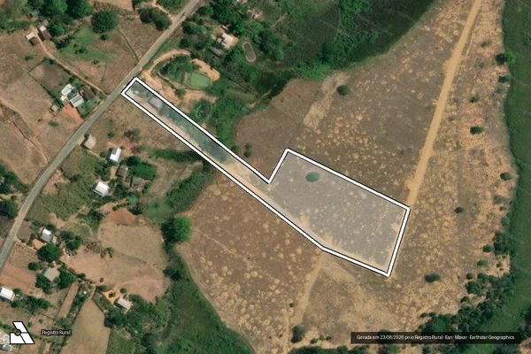 Imagem de satélite de Fazenda Braúnas, Cachoeira e Outros - Parte 1 em Belo Oriente - MG