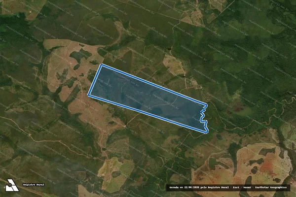 Imagem de satélite de Fazenda Santa Maria I - 001 em Gaúcha do Norte - MT