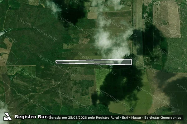 Imagem de satélite de Projeto de Assentamento São Sebastião ? Lote 239 - Parte 1 em Ielmo Marinho - RN