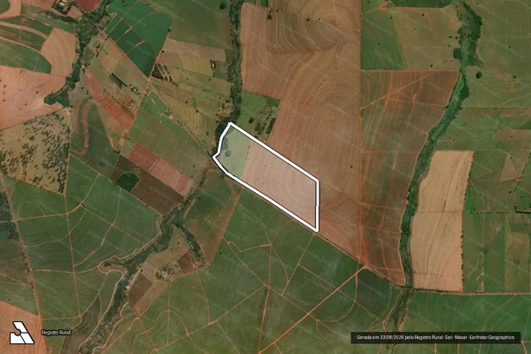 Imagem de satélite de FAZENDA NOSSA SENHORA DA LOURDES - Parte 1 em Santa Inês - PR