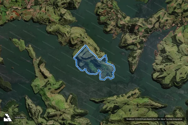 Imagem de satélite de Fazenda Papai Cogo - Parcela 1 em Porto Barreiro - PR
