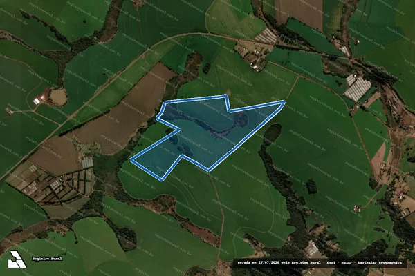 Imagem de satélite de FAZENDA BOA VISTA – B / Parte 1 em Faxinal - PR