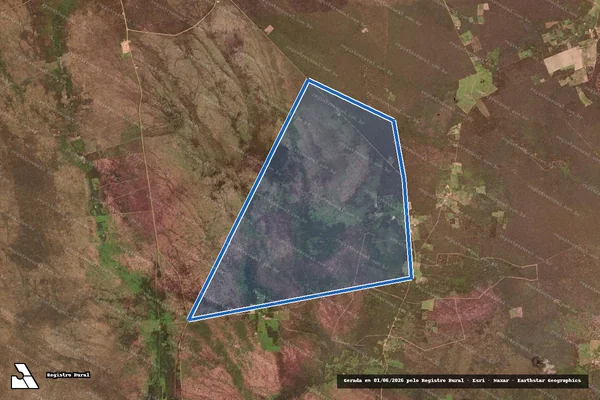 Imagem de satélite de FAZENDA AGROLIFE II - Parte 1 em Campo Alegre de Lourdes - BA